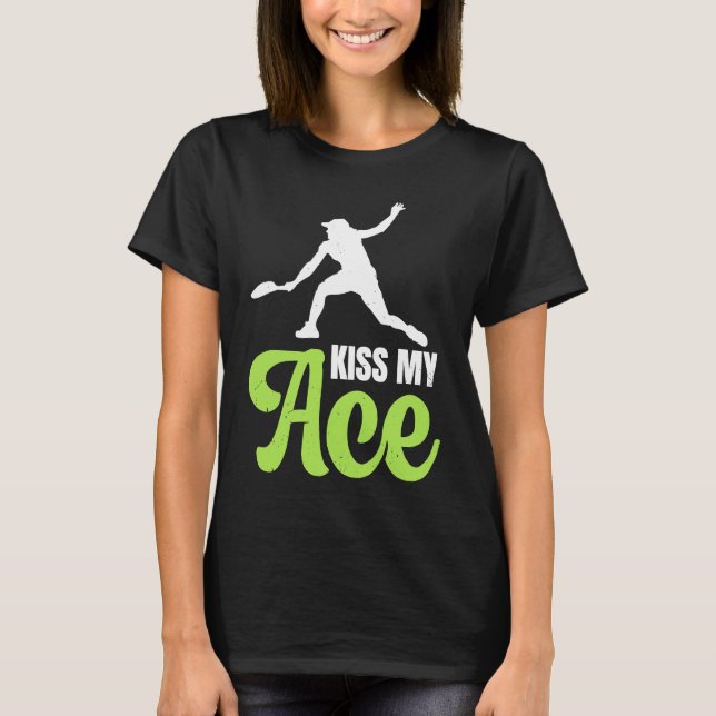 Camiseta Kiss My Ace Tennis Dress Racket (Anverso)