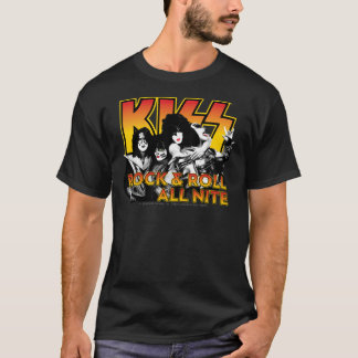 Camiseta KISS Rock Band Rock & Roll All Nite Spaceman Catma