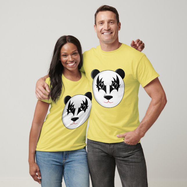 Camiseta Kiss Tha Pandas (Unisexo)