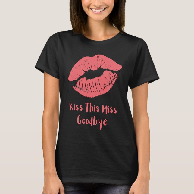 Camiseta Kiss This Miss Goodbye Red (Anverso)