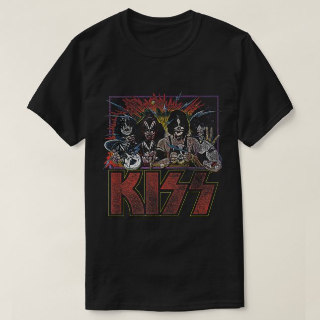 Camiseta KISS  Unmasked II  (Diseño del anverso)