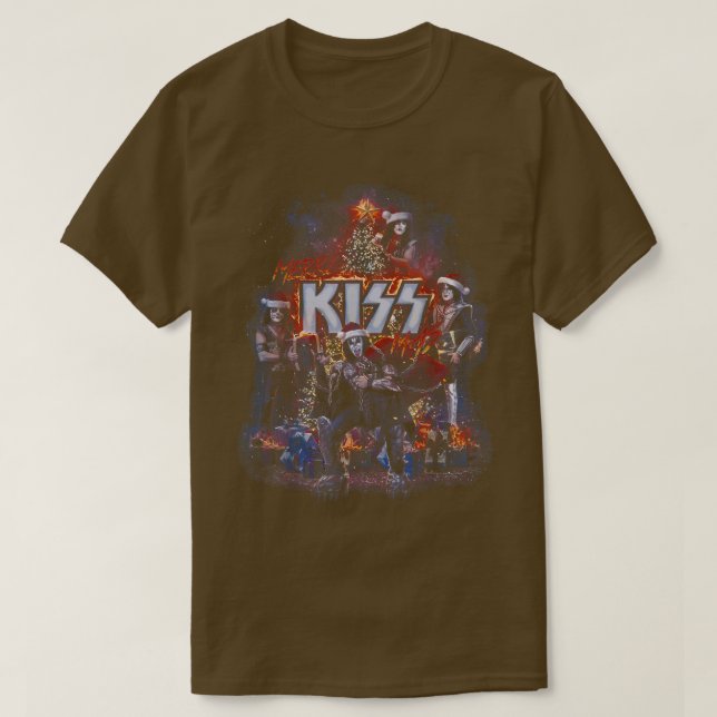 Camiseta KISS  Very Merry KISSmas  (Diseño del anverso)