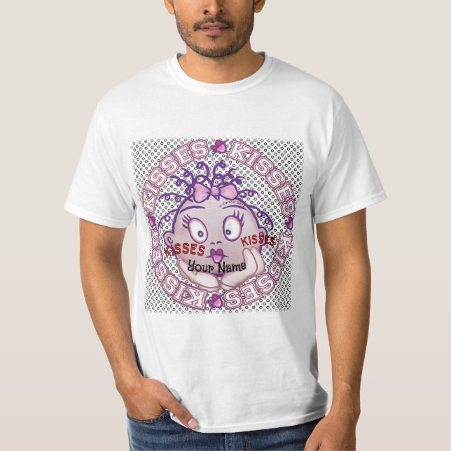 Camiseta Kisses Face (Anverso)