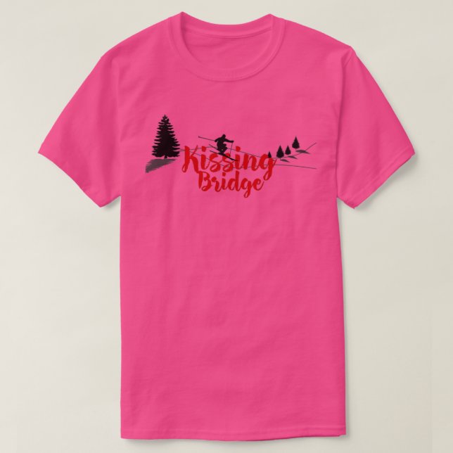 Camiseta Kissing Bridge Ski Long (Diseño del anverso)