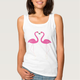 Camiseta Kissing Flamingos T Shirt