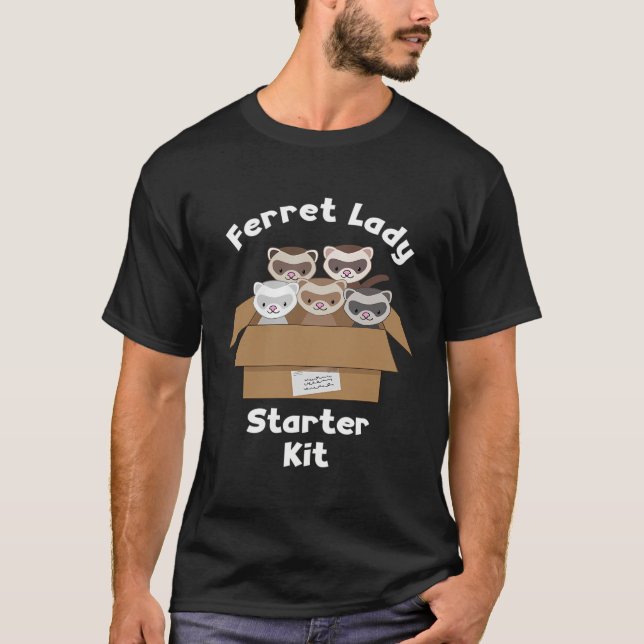 Camiseta Kit de arranque Ferret Lady (Anverso)