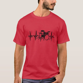 Camiseta Kit de batería amigo de Pulse Line