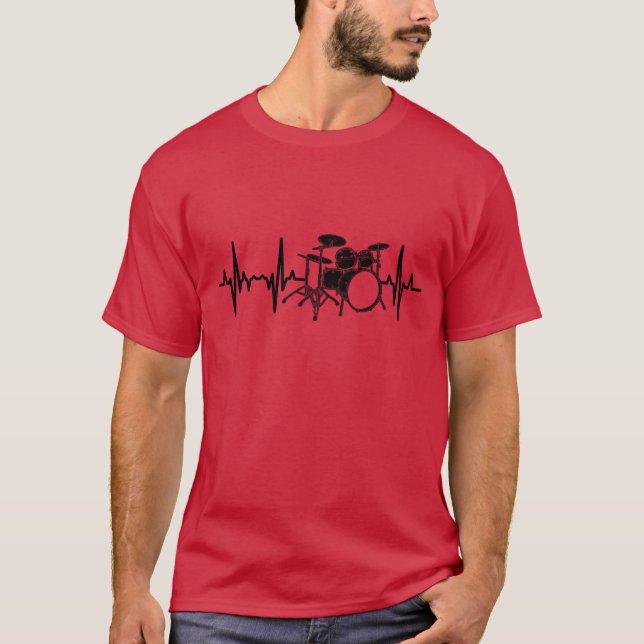 Camiseta Kit de batería amigo de Pulse Line (Anverso)