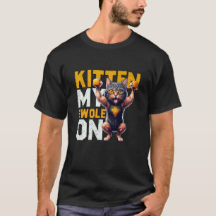 Camiseta Kit de entrenamiento Gatito Mi Swole En Entrenamie