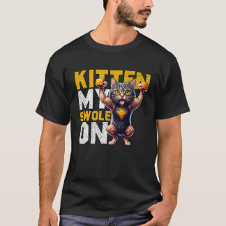 Camiseta Kit de entrenamiento Gatito Mi Swole En Entrenamie