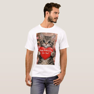 Camiseta "Kit de Feliz Día de la Madre Corazón Gat