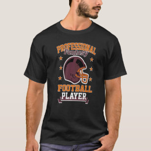 Camiseta Kit de Fiesta de dibujo retro del jugador de fútbo