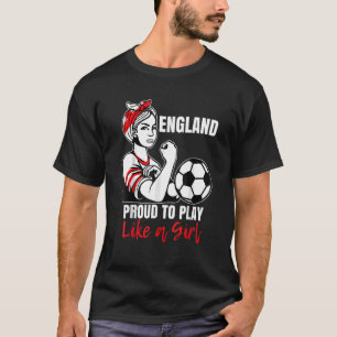 Camiseta Kit de fútbol femenino de Inglaterra para Chicas y