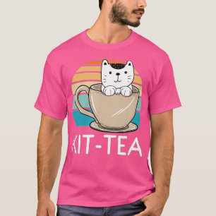Camiseta Kit de gatoTea Funny Cat Lover Regalo lindo gato