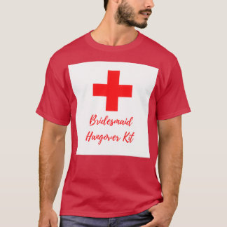 Camiseta Kit de Hangover para la dama de honor