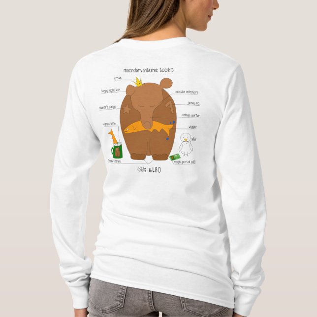 Camiseta Kit de herramientas de Otis Meanderventures (Atrás (Reverso)