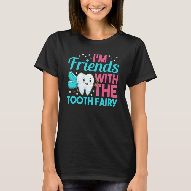 Camiseta Kit de seguimiento de heces de hadas de dientes de (Anverso)