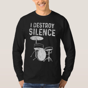 Camiseta Kit de tambor de destrucción silenciosa Duras Bido