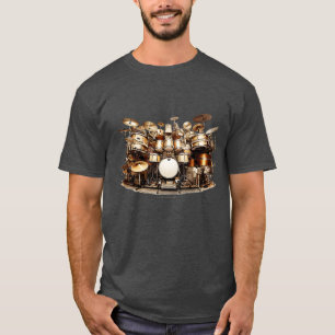 Camiseta Kit de tambor demente