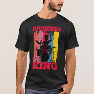 Camiseta Kit de tambores King Tambores Tambores Tapón conju