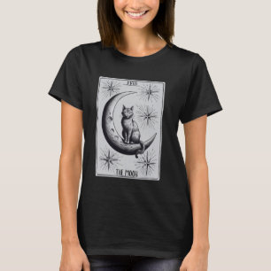 Camiseta Kit de Tarot para Amantes de Gatos Antiguos Carta 