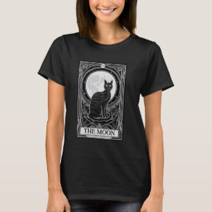 Camiseta Kit de Tarot para Amantes de Gatos Antiguos Carta
