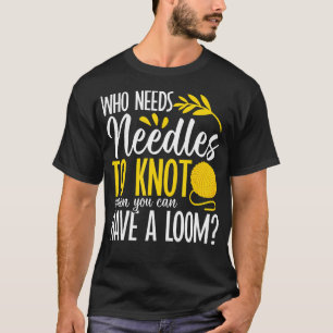 Camiseta Kit de tejedora de telar Máquina de colección de h
