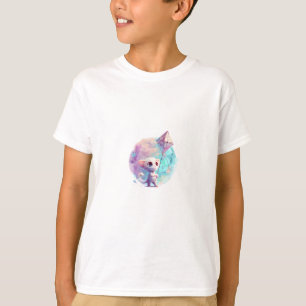 Camiseta Kit de volar cometa gatito pastel soñador para niñ
