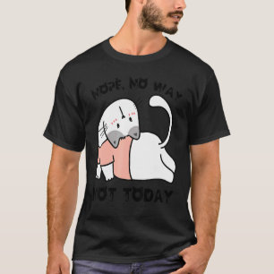 Camiseta Kit de yoga para gatos Nope De ninguna manera Gato
