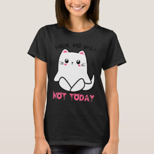 Camiseta Kit de yoga para gatos Nope De ninguna manera Gato