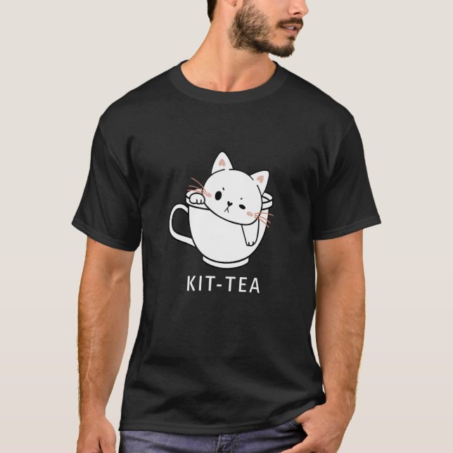 Camiseta Kit Té Cat Cuteado Y Cat Tea 2 (Anverso)