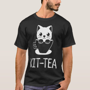 Camiseta Kit Té Cute Kitten Y Cat
