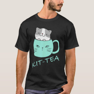 Camiseta Kit Tea Cat Cuate Y Cat 4