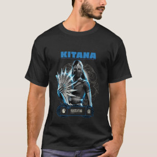 Camiseta Kitana Mercancía de Mortal Combat Princesa Kitana