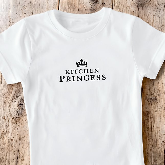 Camiseta Kitchen Princess Pickleball Cute Crown Gift (Subido por el creador)
