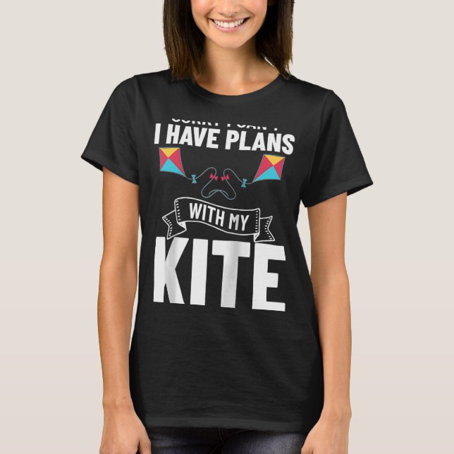 Camiseta Kite Flying Beginner Winunt Kite Cita Raglan (Anverso)