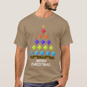 Camiseta Kite Flying Christmasree Feliz Navidad divertido