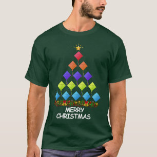 Camiseta Kite Flying Christmasree Feliz Navidad divertido