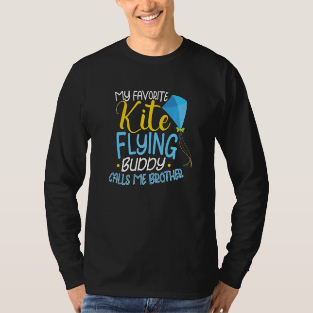 Camiseta Kite Flying Kite Fan For Fite Flying (Anverso)