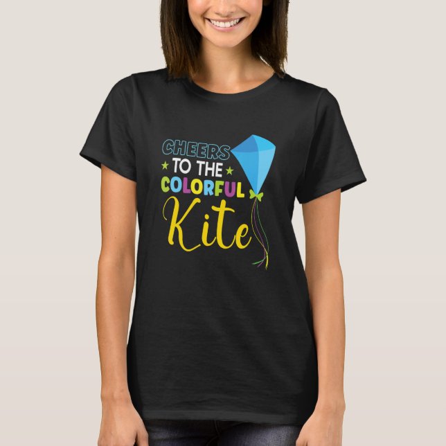 Camiseta Kite Flying Kite Fan For Fite Flying  1 (Anverso)
