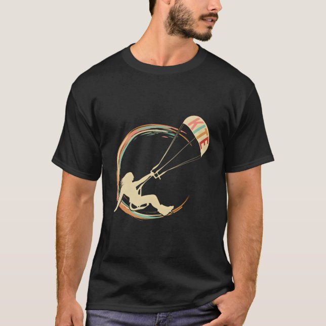 Camiseta Kite - Kitesurfing Kiteboarding Windsurf Kitesu (Anverso)