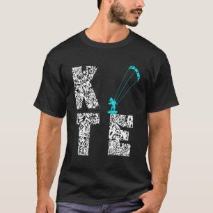 Camiseta Kite Surfer Kitesurfing Kiteboard Windsurf Surf