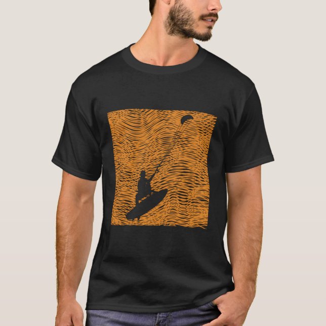 Camiseta Kite Surfing (Anverso)