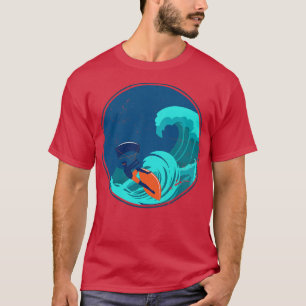 Camiseta Kiteboard Ocean Water Sports Kitesurf