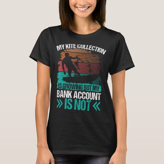 Camiseta Kiteboard Vintage Kite Collection Kitesurf (Anverso)