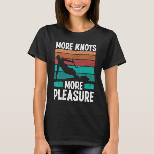 Camiseta Kiteboard Vintage More Knots Retro Kitesurfer K