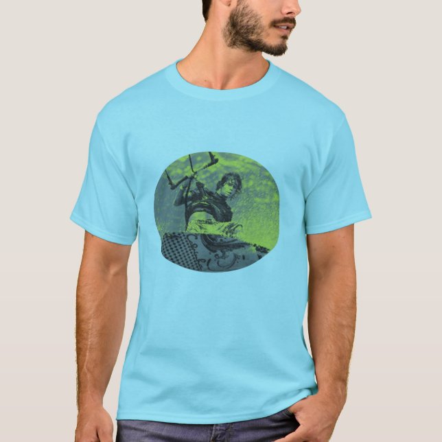 camiseta kiteboarding (Anverso)