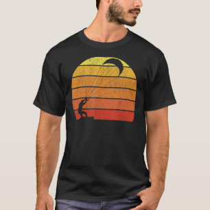 Camiseta Kiteboarding Retro Vintage Kitesurfing Kites