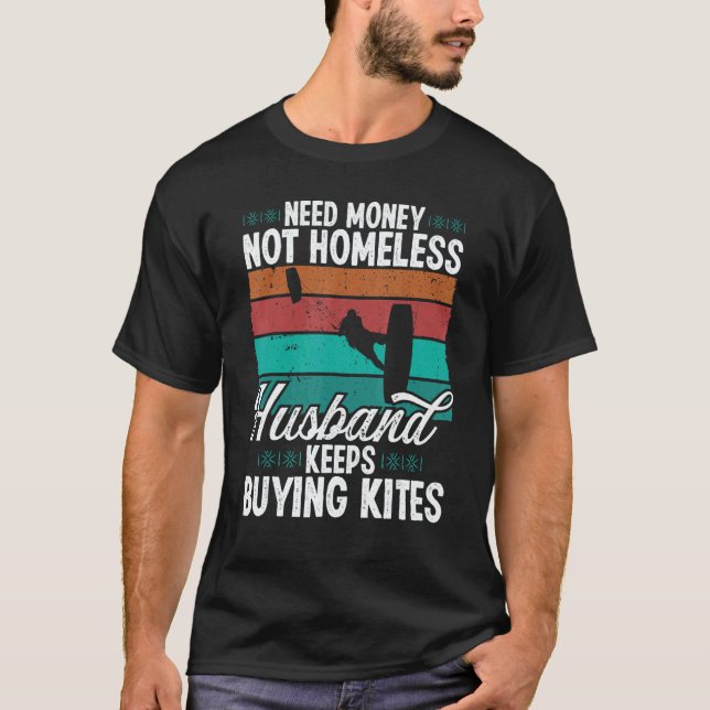 Camiseta Kiteboarding Vintage Kitesurfing Retro Classic Kit (Anverso)