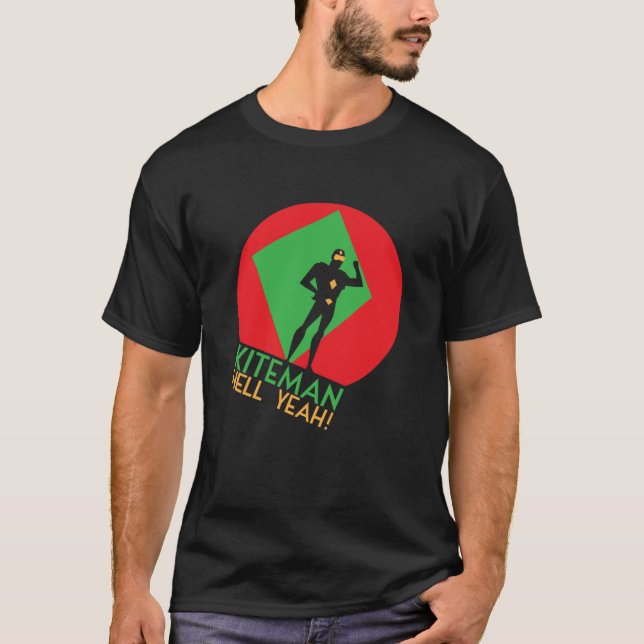 Camiseta Kiteman Hell Yeah Essential (Anverso)